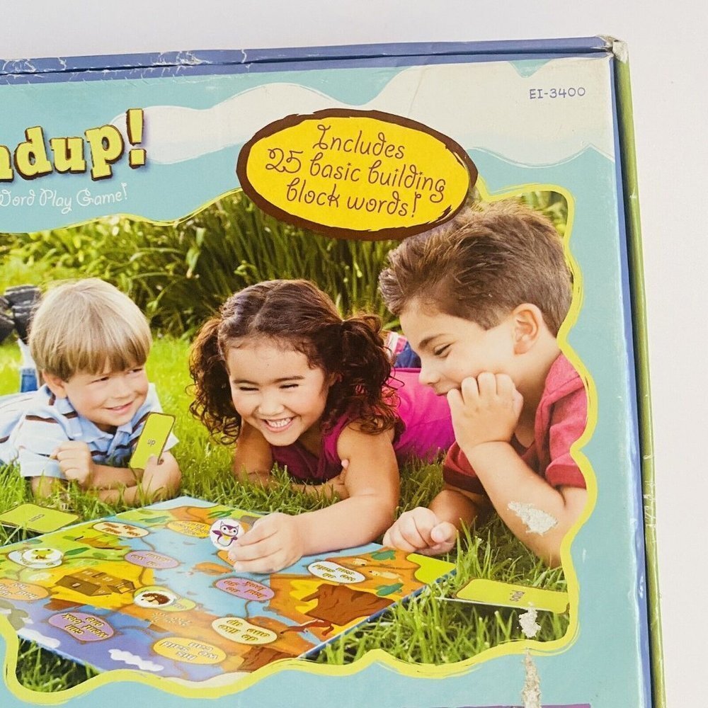 Reading Roundup! Eco Friendly Word Play Board Game Basic Building Block Words - Picture 11 of 11